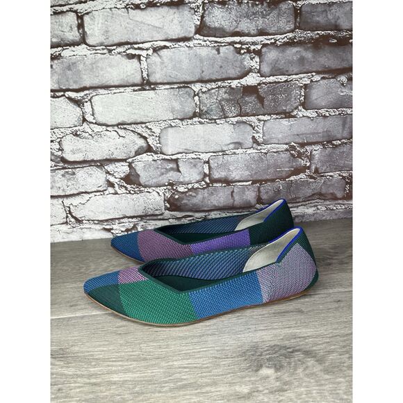 Rothys Fabric Pointed Toe Textile Slip On Ballet Flats Women’s Sz 9.5M US/40.5EU - Picture 2 of 16